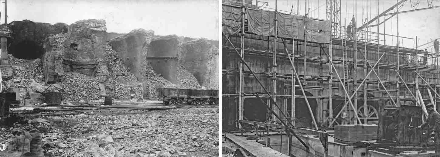 Bevans clinker store